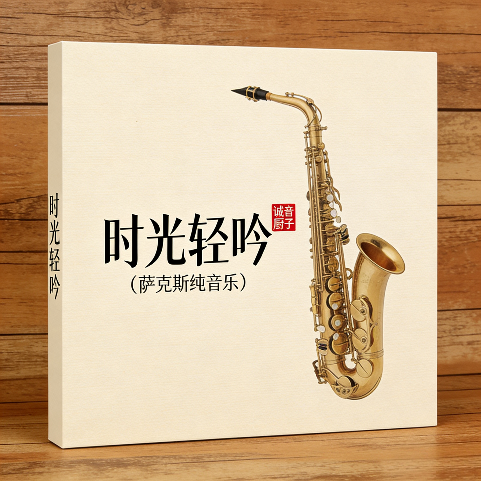时光轻吟（萨克斯独奏纯音乐）封面