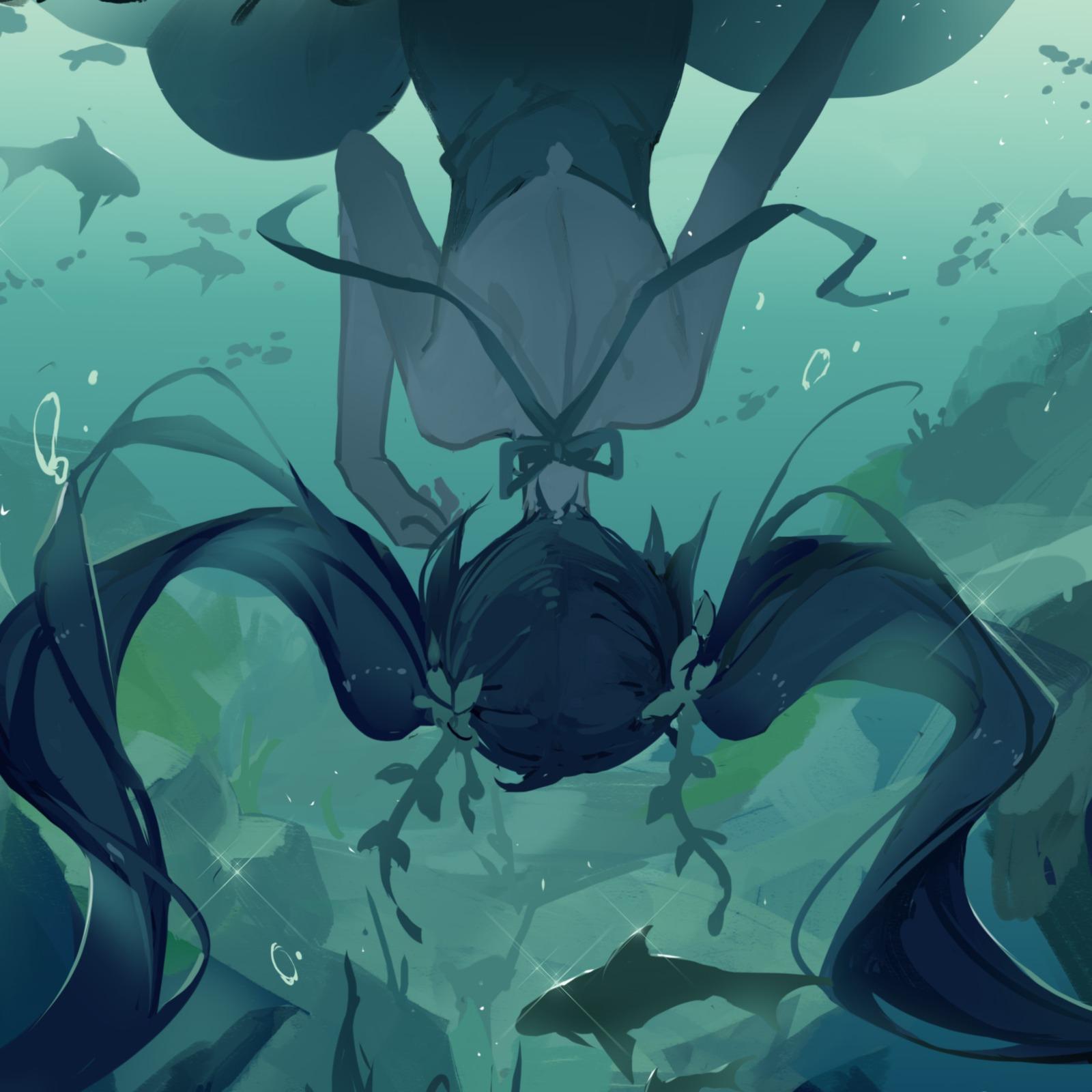 海の幽霊 (feat. 初音ミク) [Cover] - suini、初音ミク封面