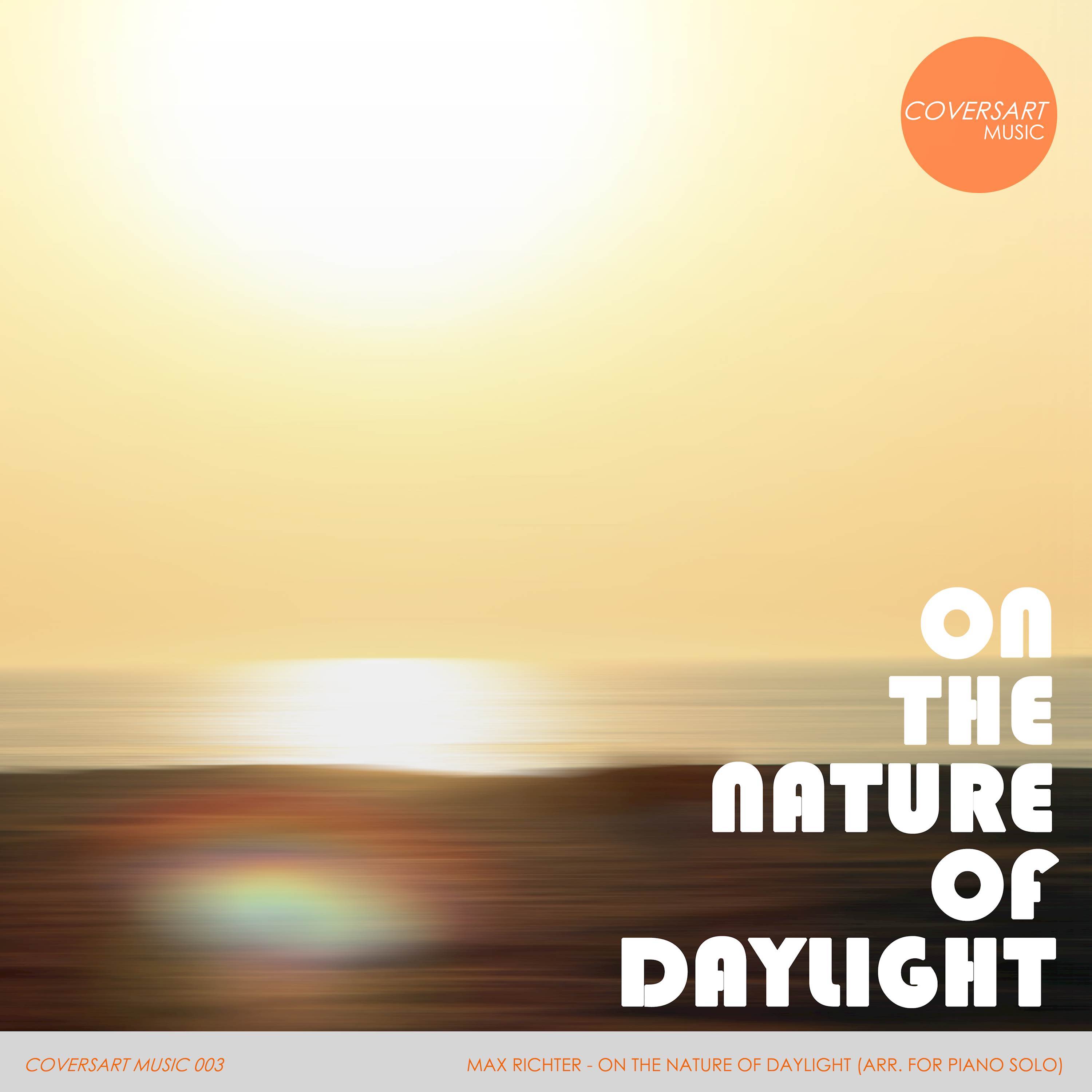 On the Nature of Daylight (Arr. for Piano Solo)