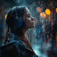 Binaural Rain Dance: Precipitation Rhythms