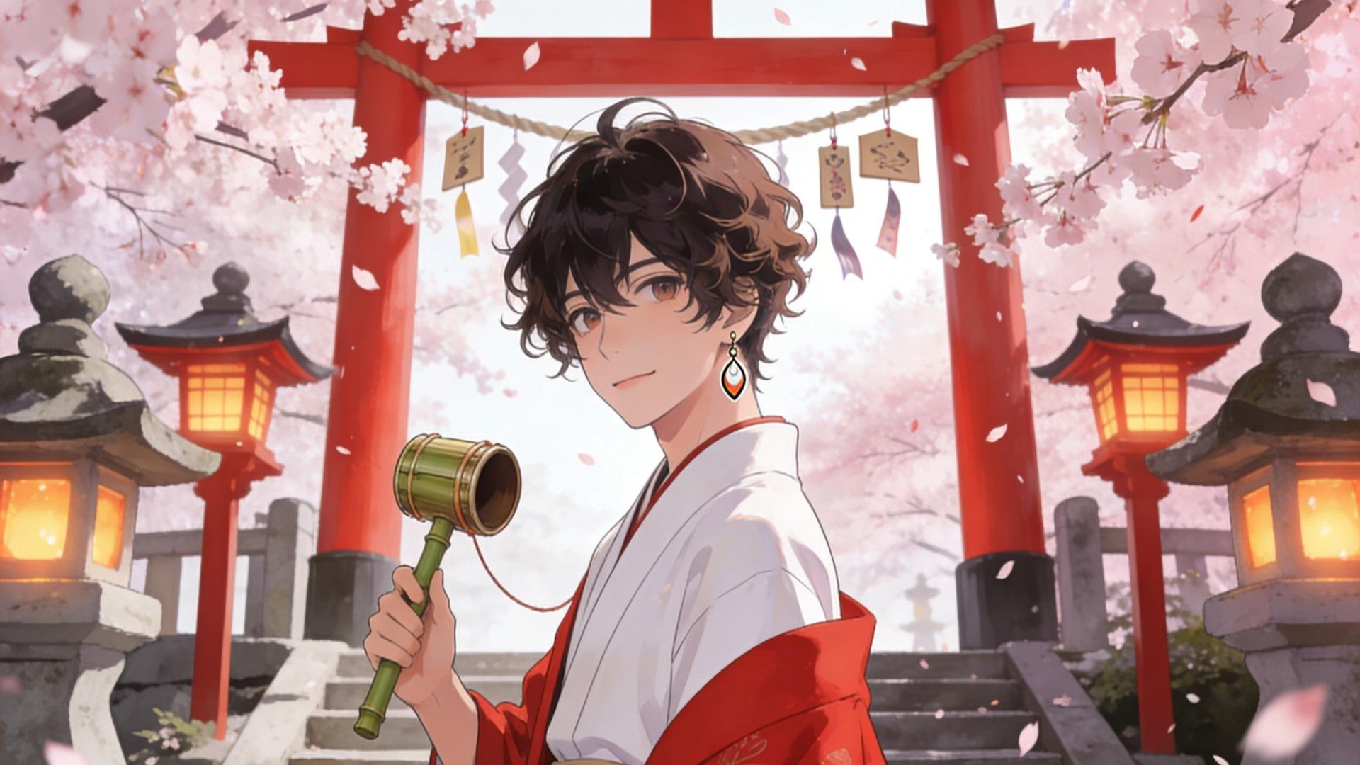 樱花神社之约封面