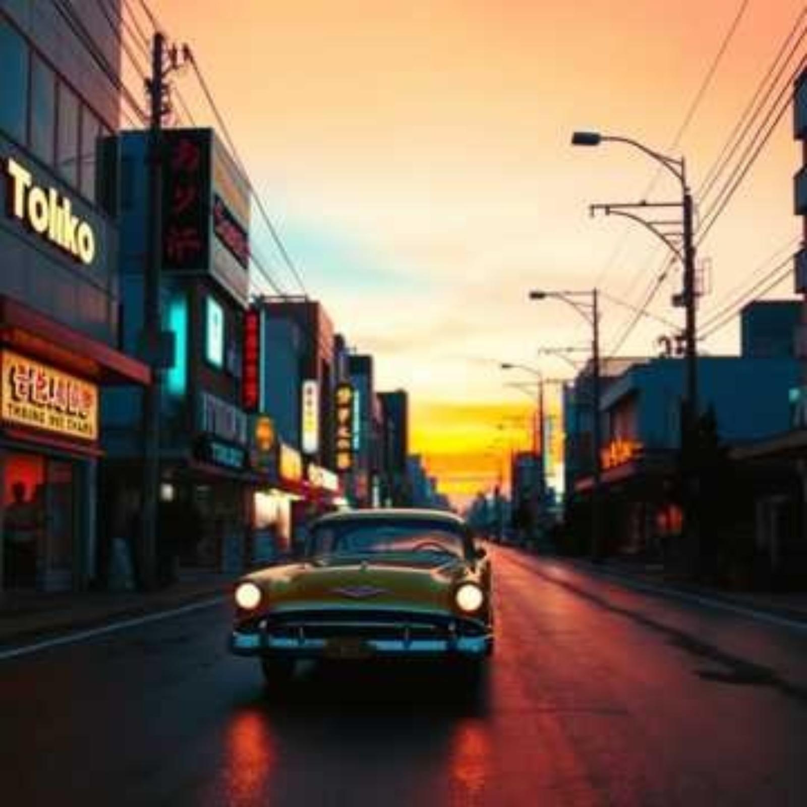東京の夕焼けの光 - tokku®封面