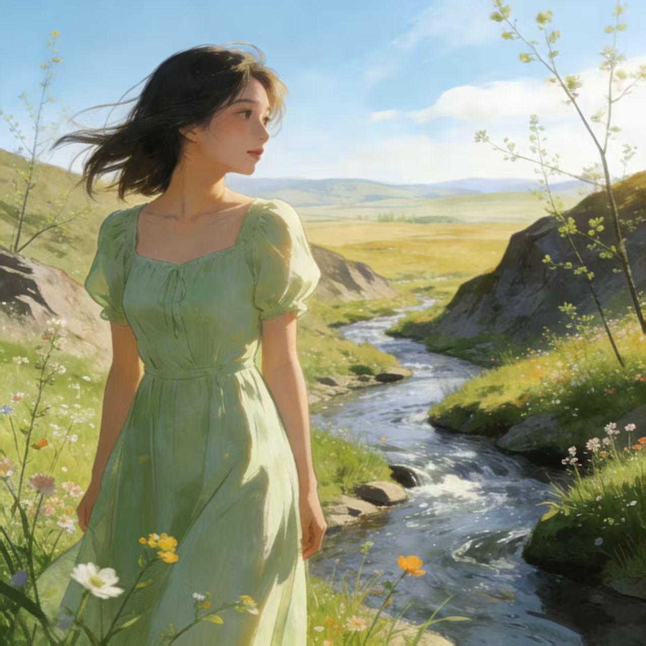 你是人间一场无声的雪