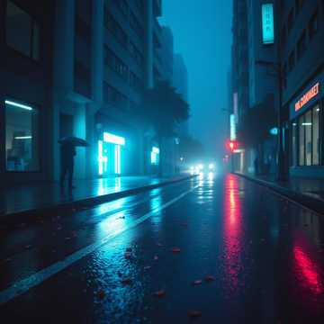 雨过后的风景封面