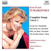 TCHAIKOVSKY: Songs (Complete), Vol. 3