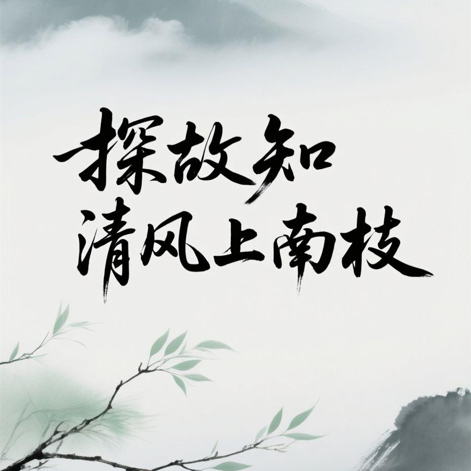 清风上南枝，梦中仍相思封面