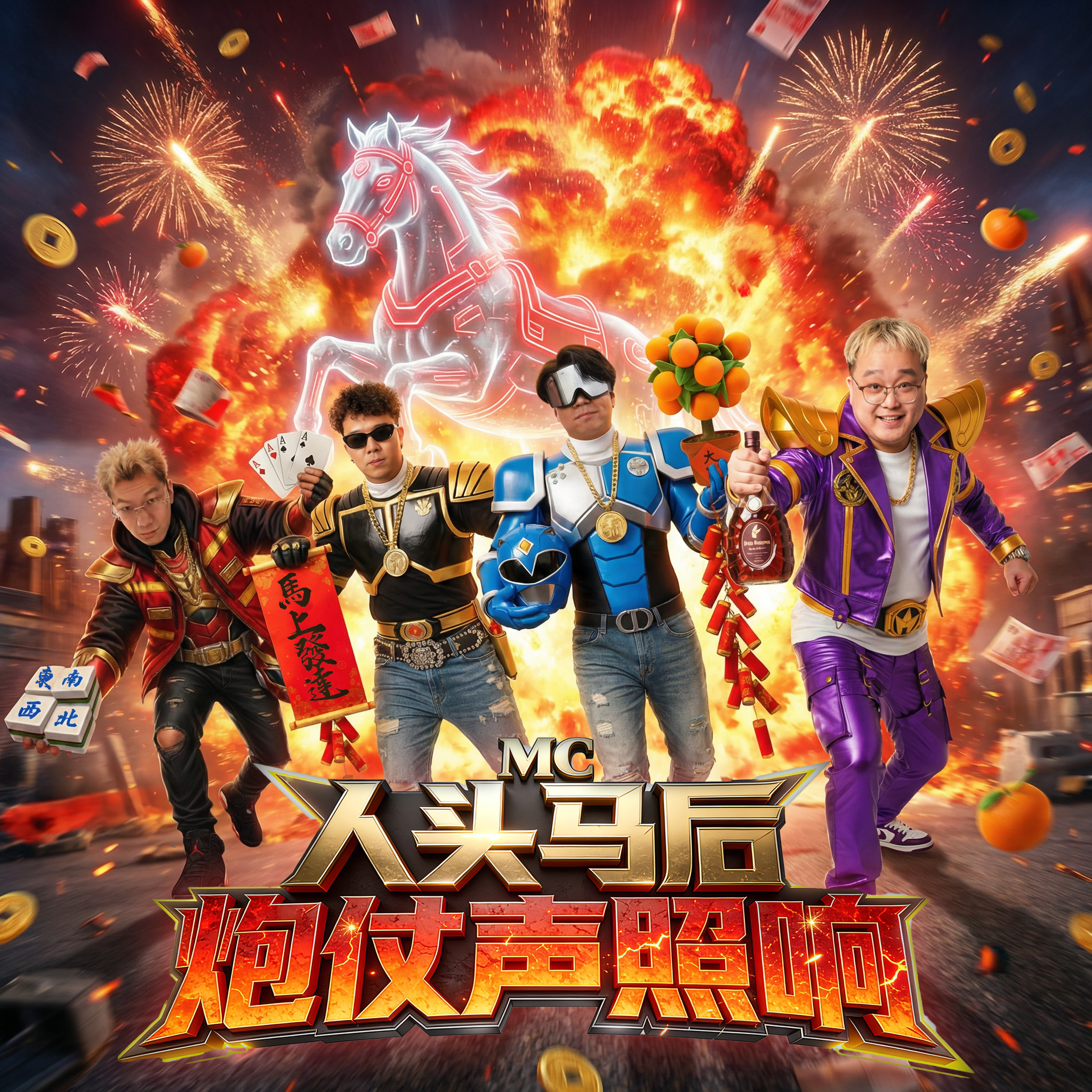 MC人头马后炮仗声照响