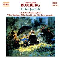 ROMBERG: Flute Quintets, Op. 41, Nos. 1- 3