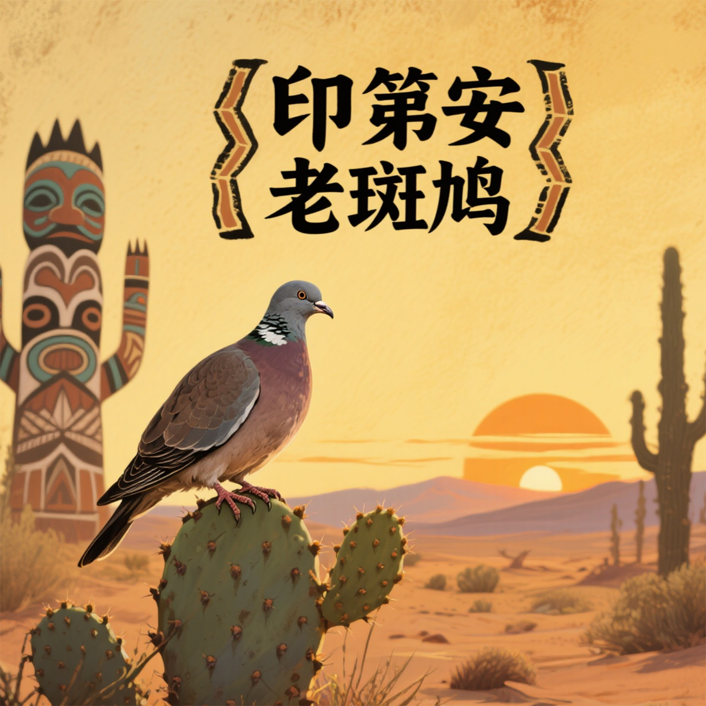 印第安老斑鸠封面