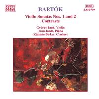 BARTOK: Violin Sonatas Nos. 1 and 2 / Contrasts