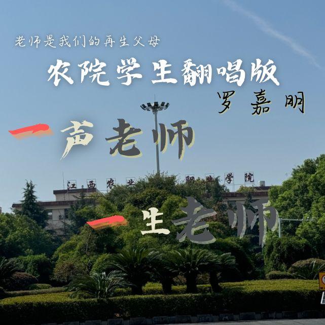 一声老师一生老师(农院学生)封面