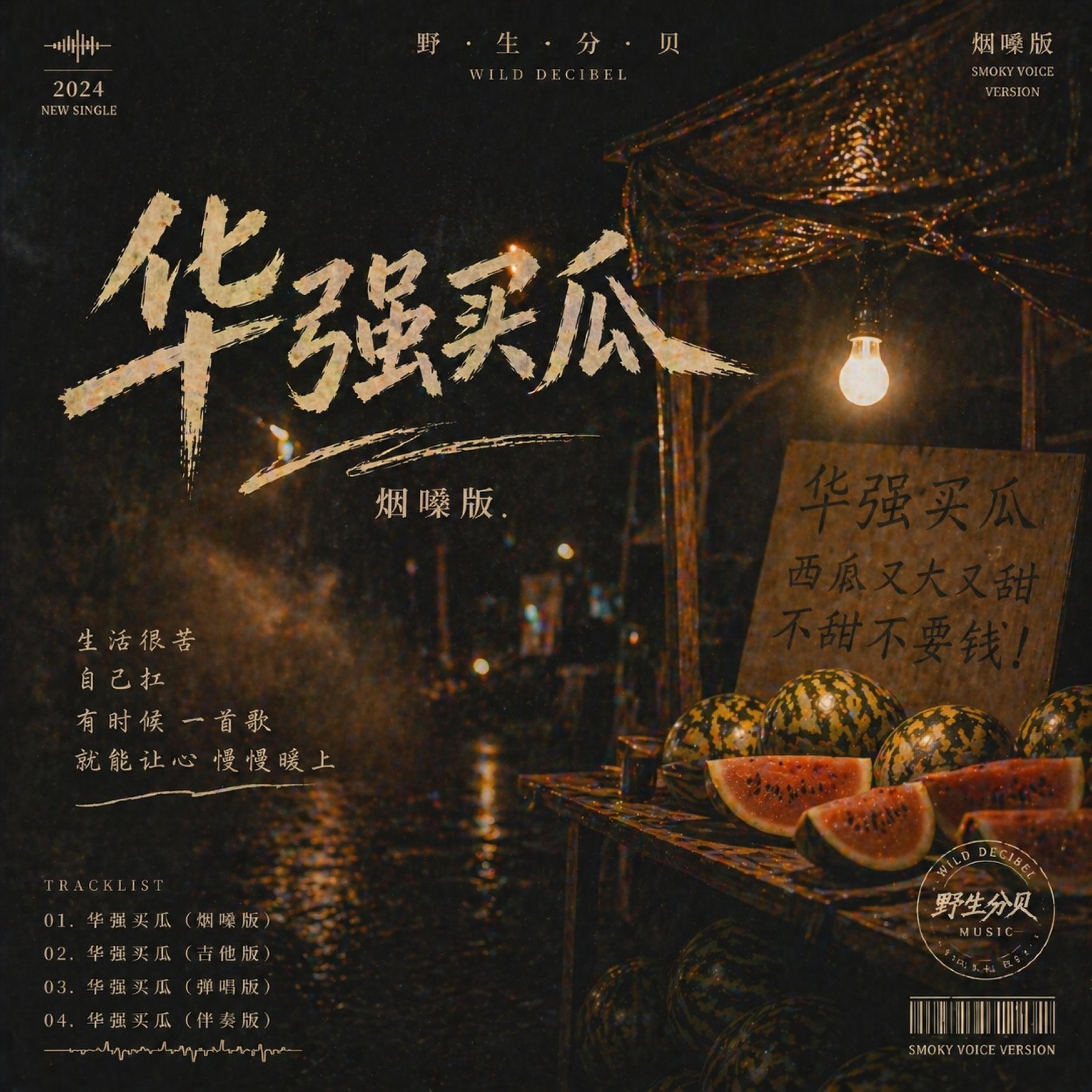 华强买瓜(烟嗓版) - 野生分贝封面
