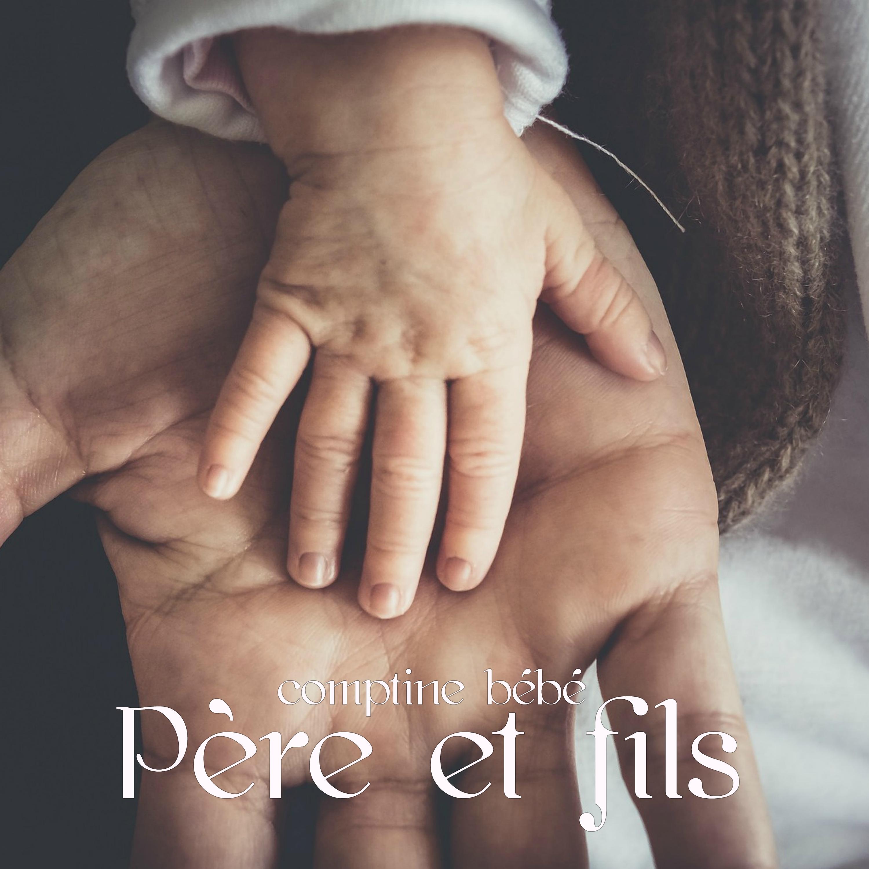 Moments spéciaux entre nouveau père et bébé