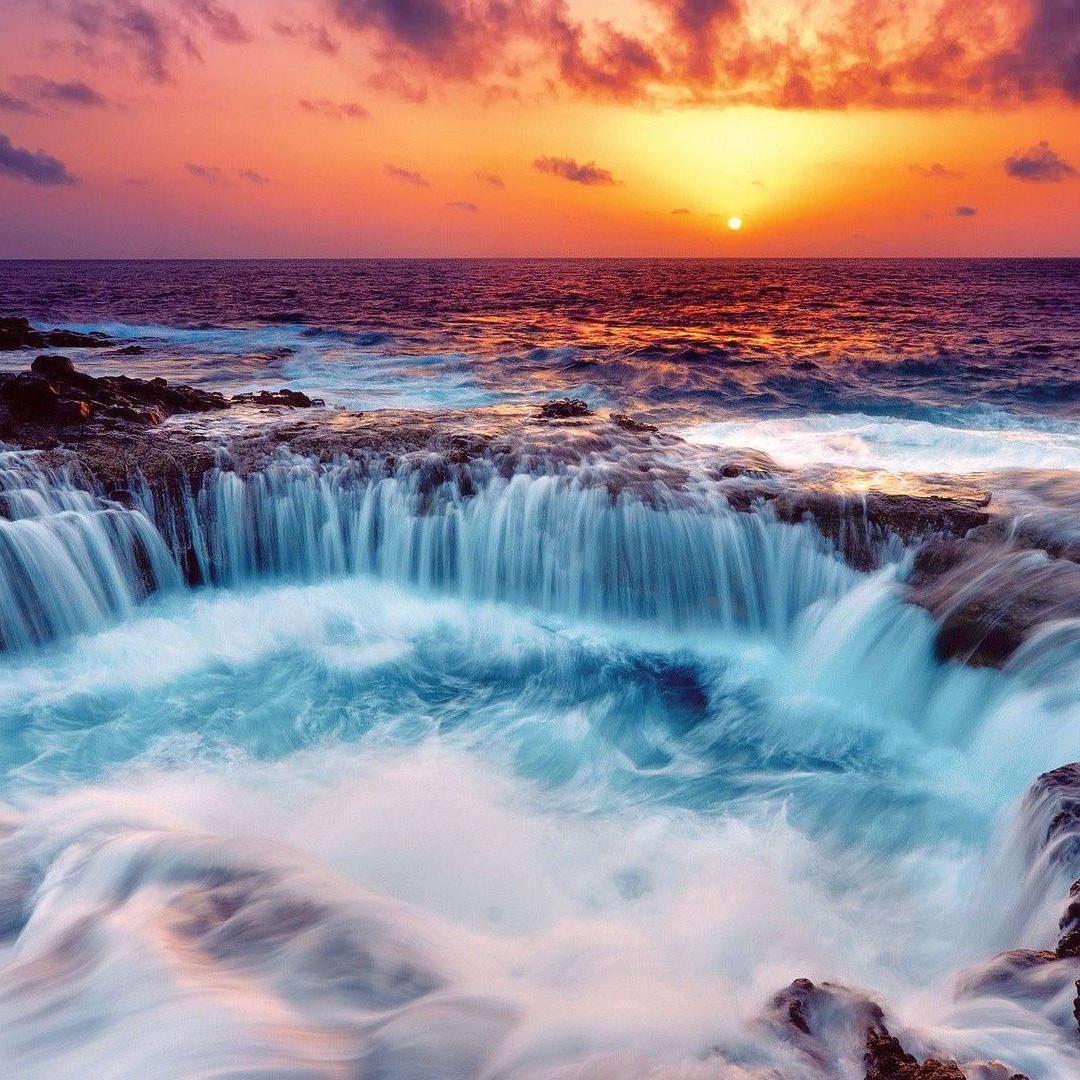Природа море водопады