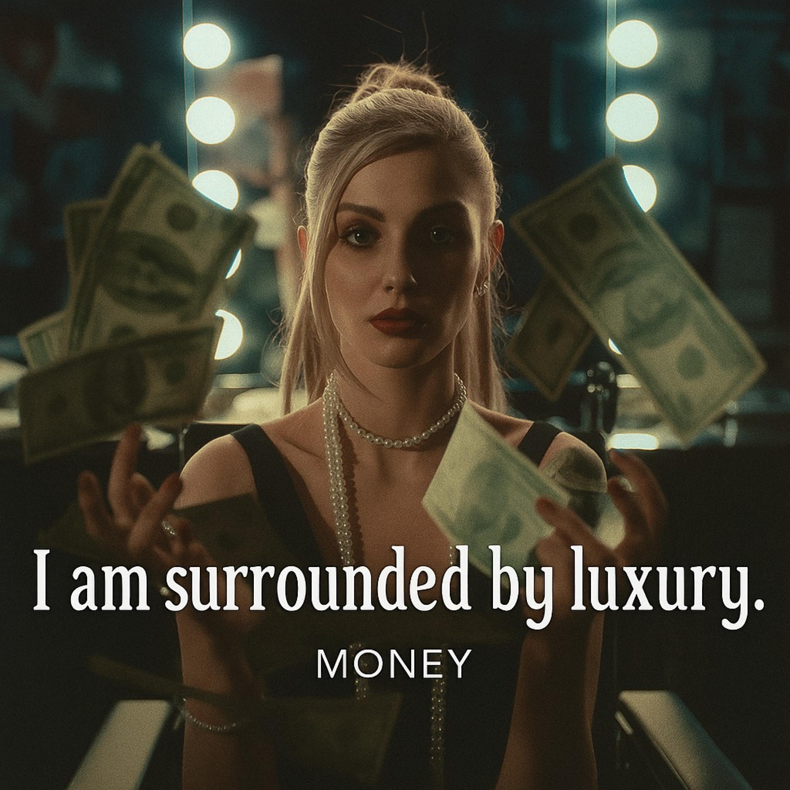 I am surounded by luxury