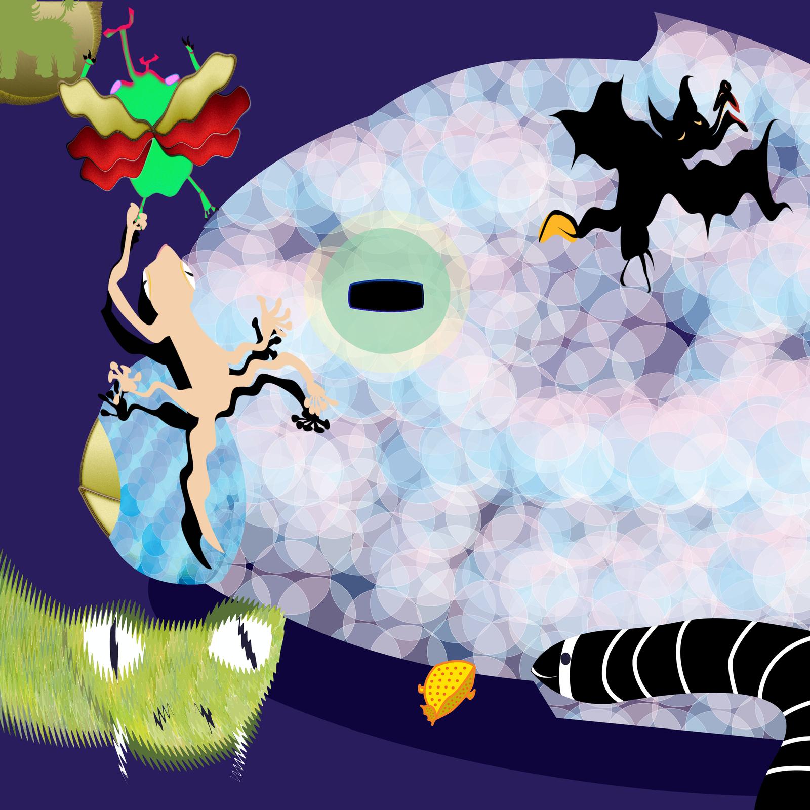 獅子舞 (feat. 坂田学, 立岩潤三, 尾上祐一 & 加藤雄一郎)