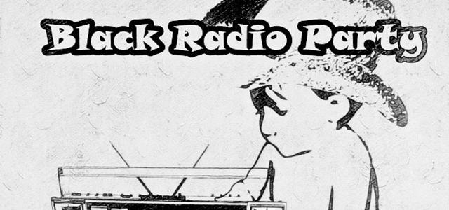 黑色收音机派对头像