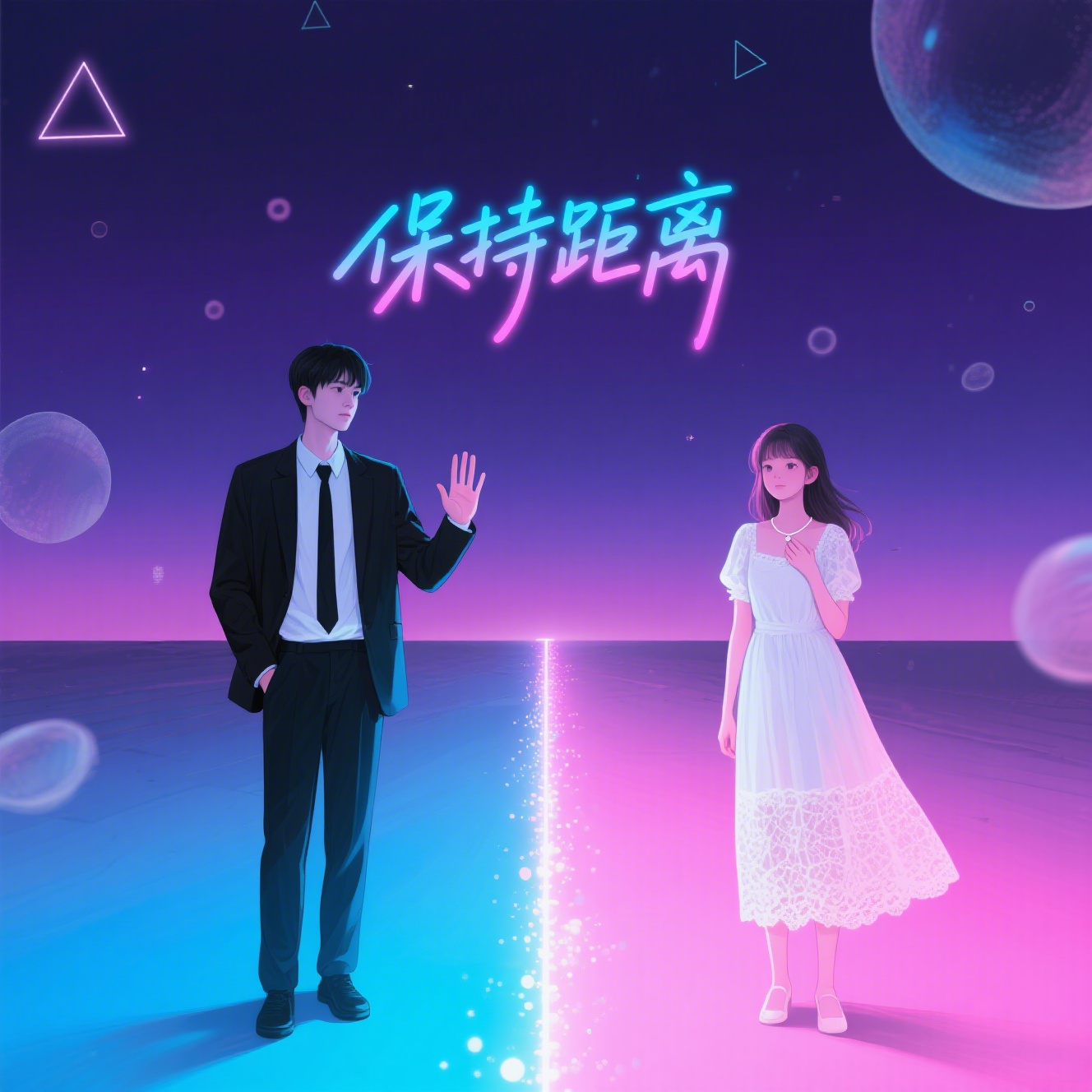 保持距离(合唱版)封面