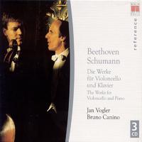 Ludwig van Beethoven: Cello Sonatas and Variations / SCHUMANN, R.: Cello and Piano Works (Vogler, Canino)