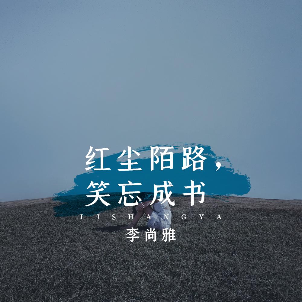 红尘陌路，笑忘成书(DJ伴奏版) - 李尚雅封面