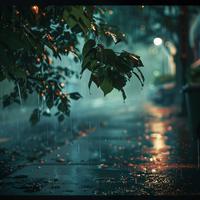 Soothing Rain: Binaural Beats for Sleep