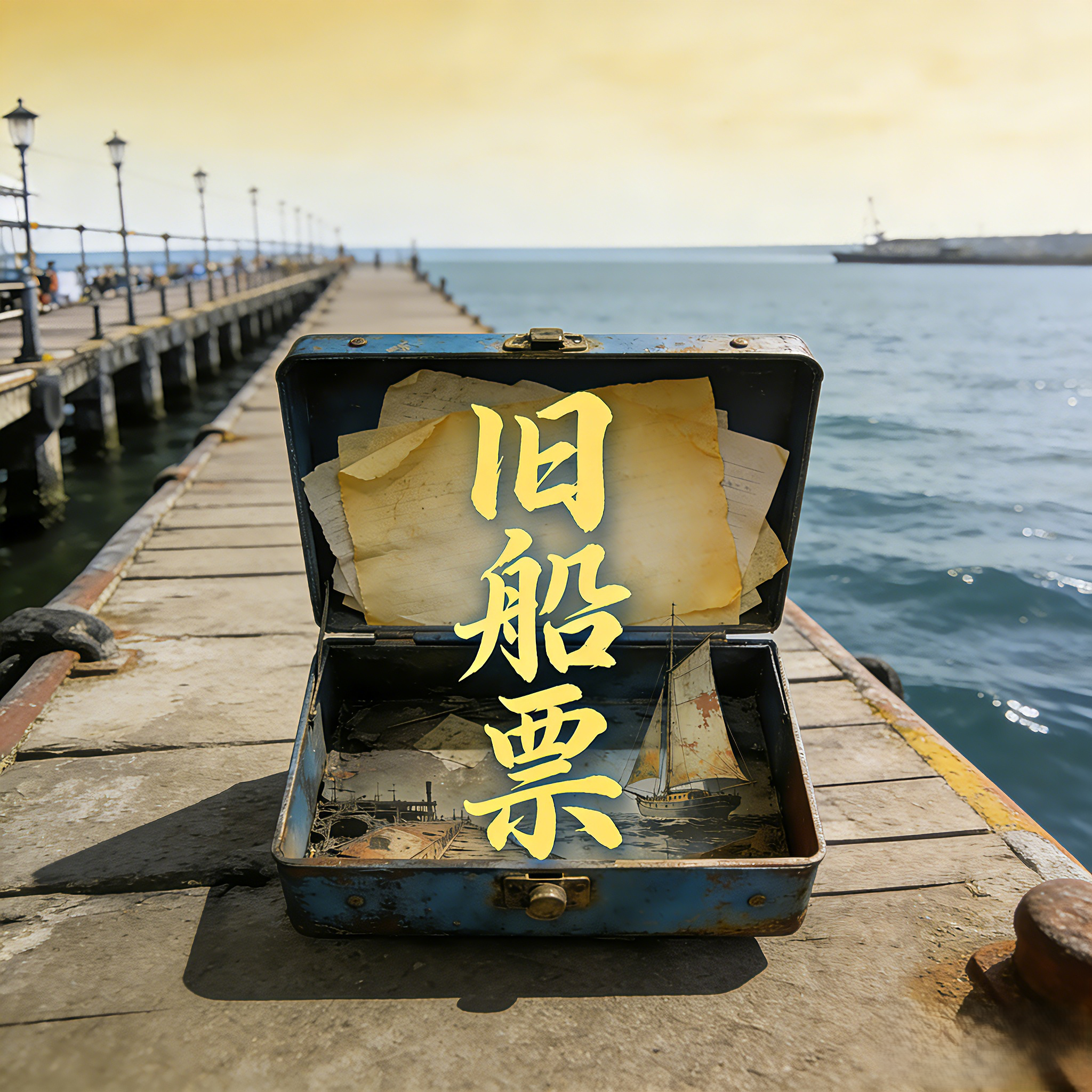 旧船票封面