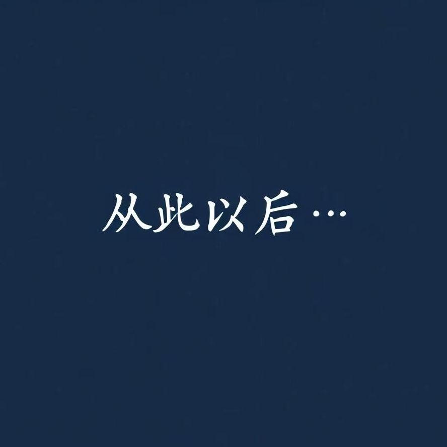 从此以后封面