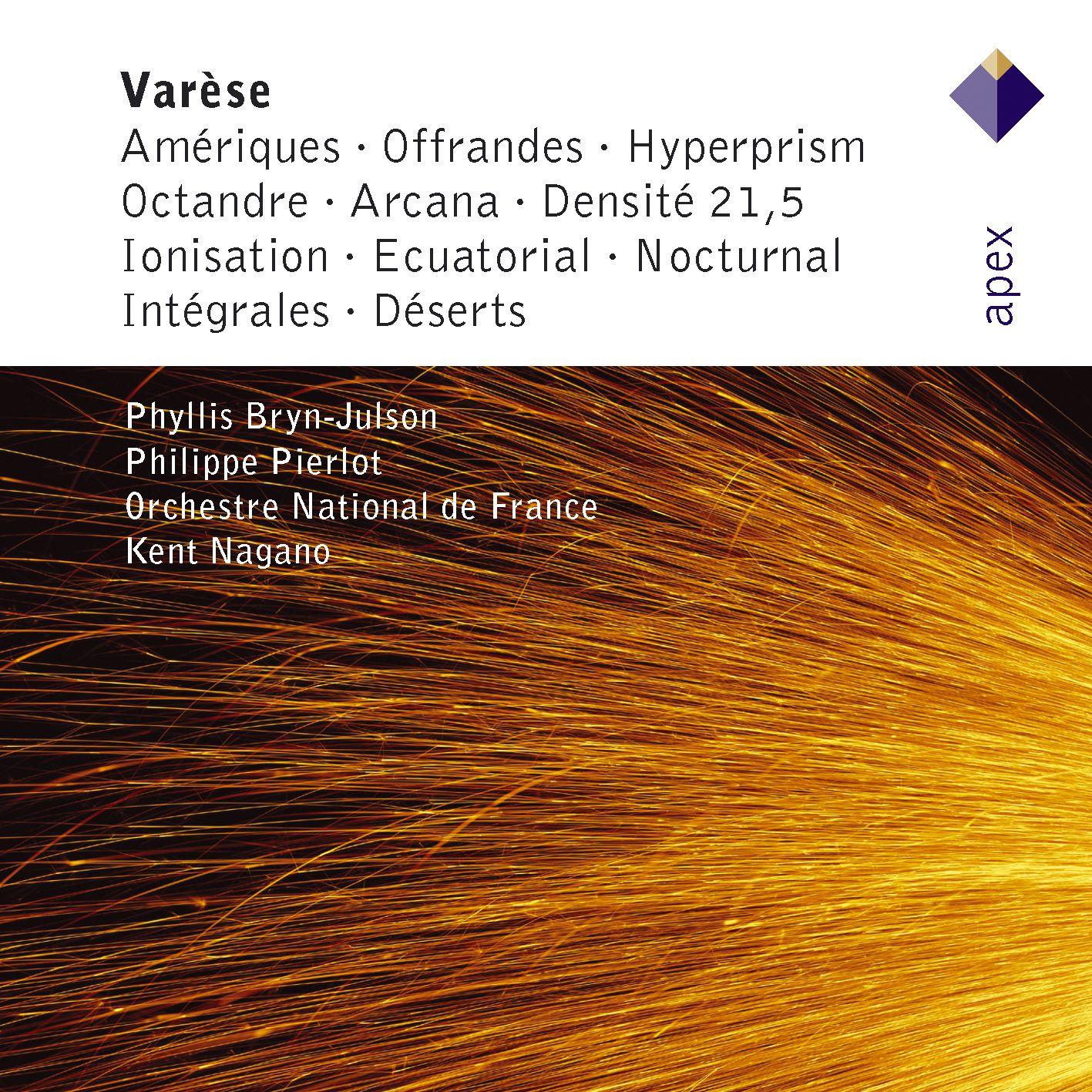 Varèse:Densité 21.5
