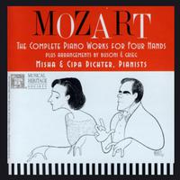 Mozart: The Complete Piano Works For Four Hands, with arrangements by Grieg and Busoni