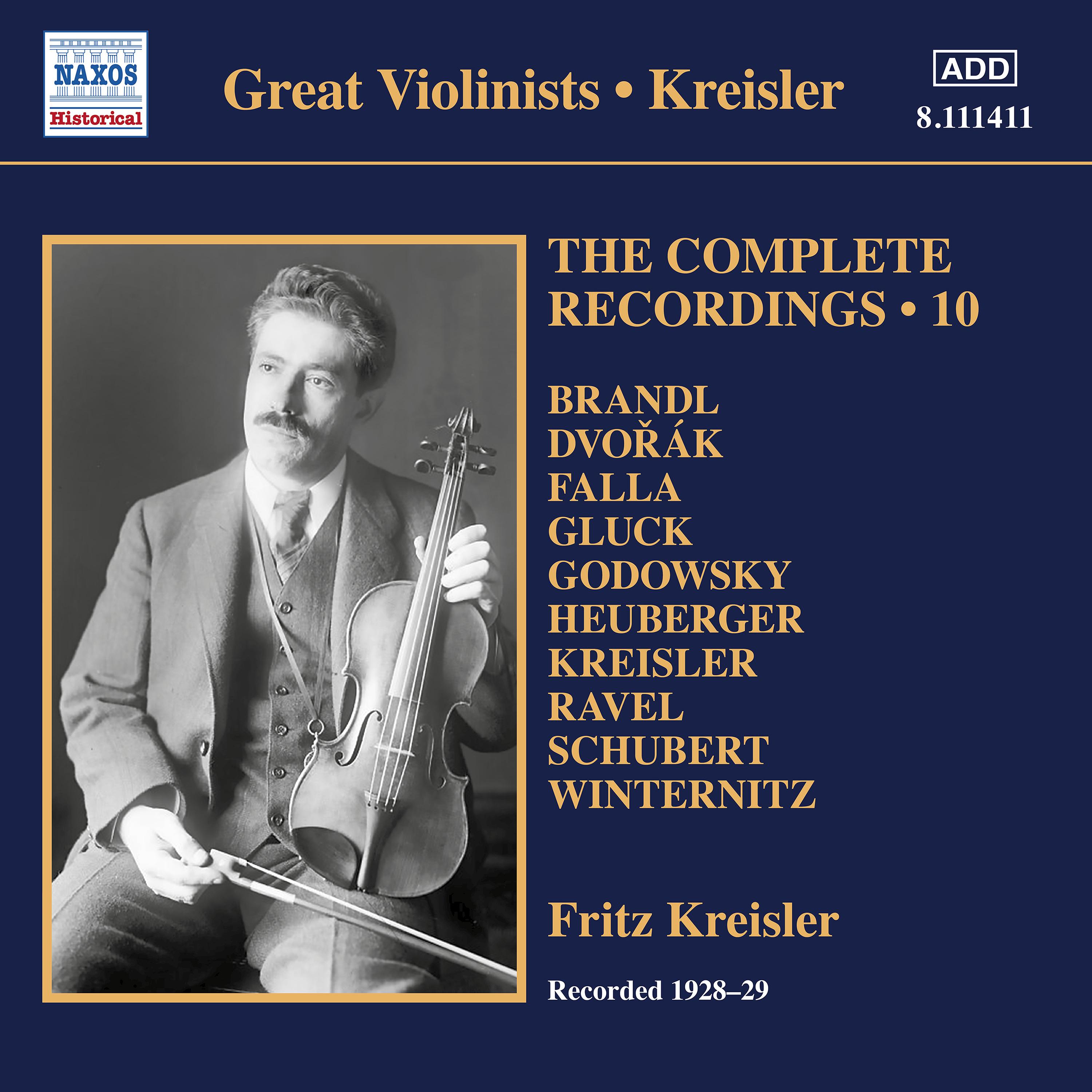 Slavonic Dances, Series 1, Op. 46, B. 78:No. 2 in E Minor (arr. F. Kreisler for violin and piano)