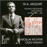 Mozart: Oleg Kagan Edition, Vol. III