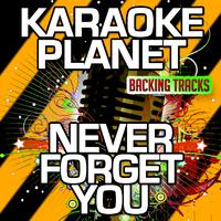 Never Forget You (Karaoke Version) (Originally Performed By Mnek & Zara Larsson)