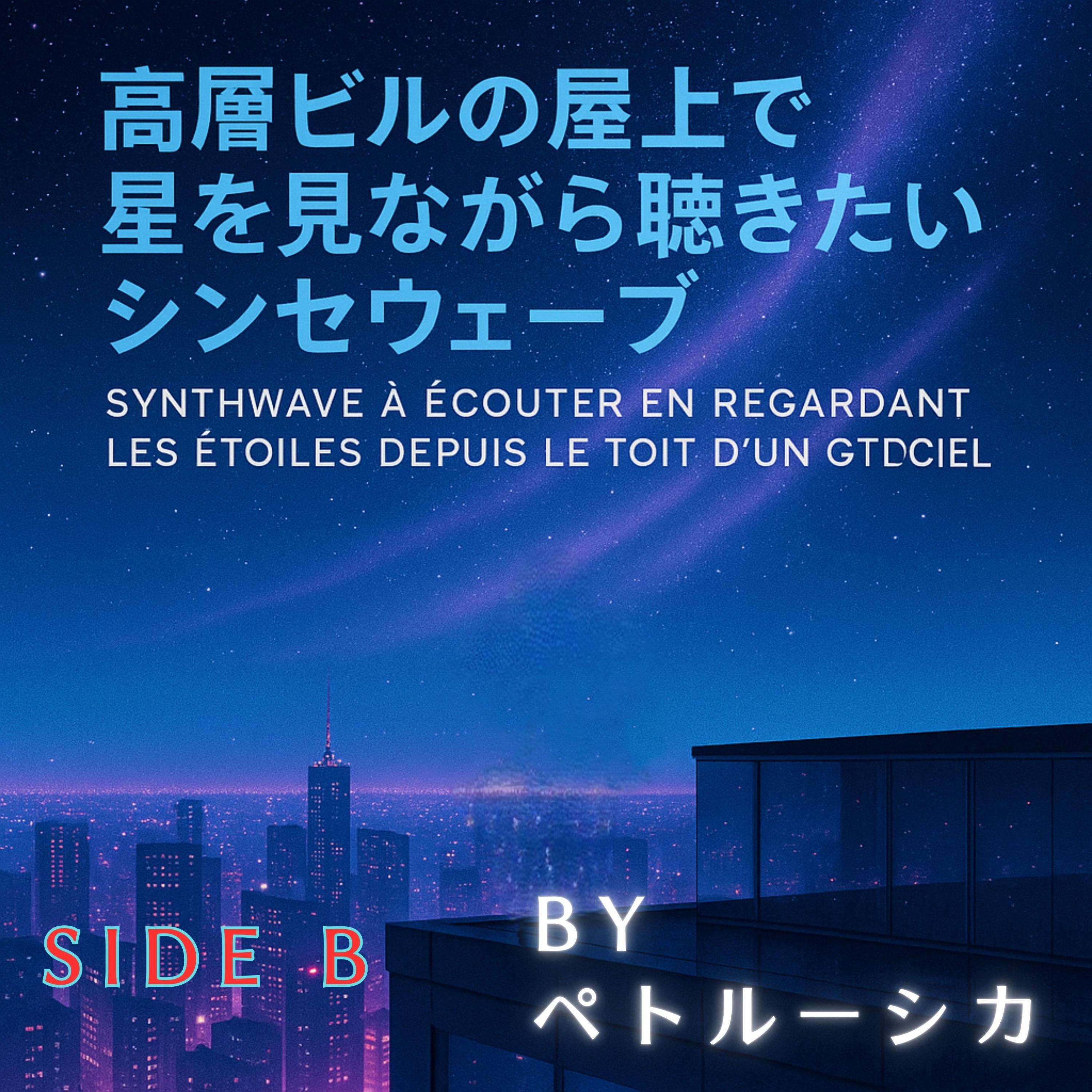 透明な屋上の夜の風封面