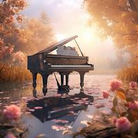 Piano Crescendo: Harmonic Breezes Lilt