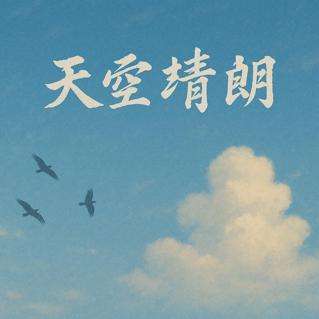 天空晴朗 海報