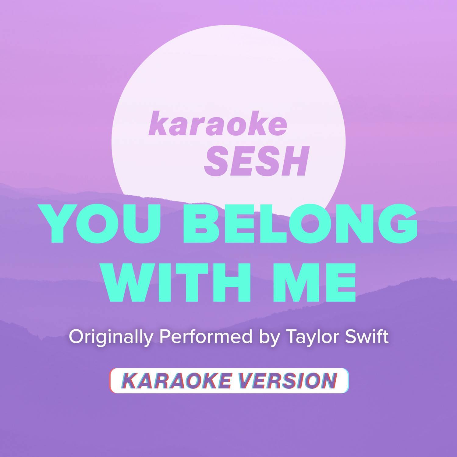 You Belong With Me (Originally Performed by Taylor Swift) (Karaoke Version)