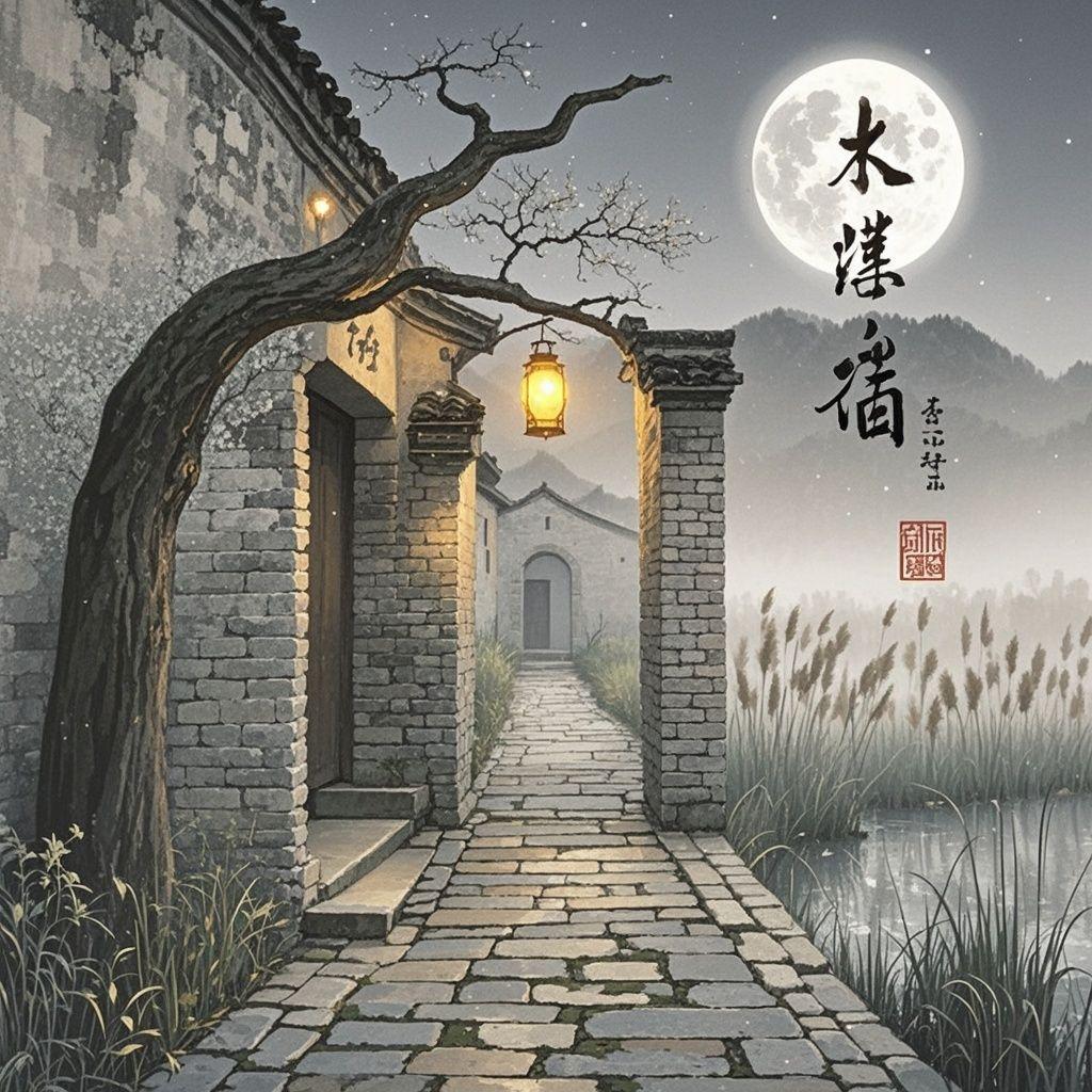 老街的月光封面