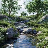 Soothing River Sounds for Pet Relaxation