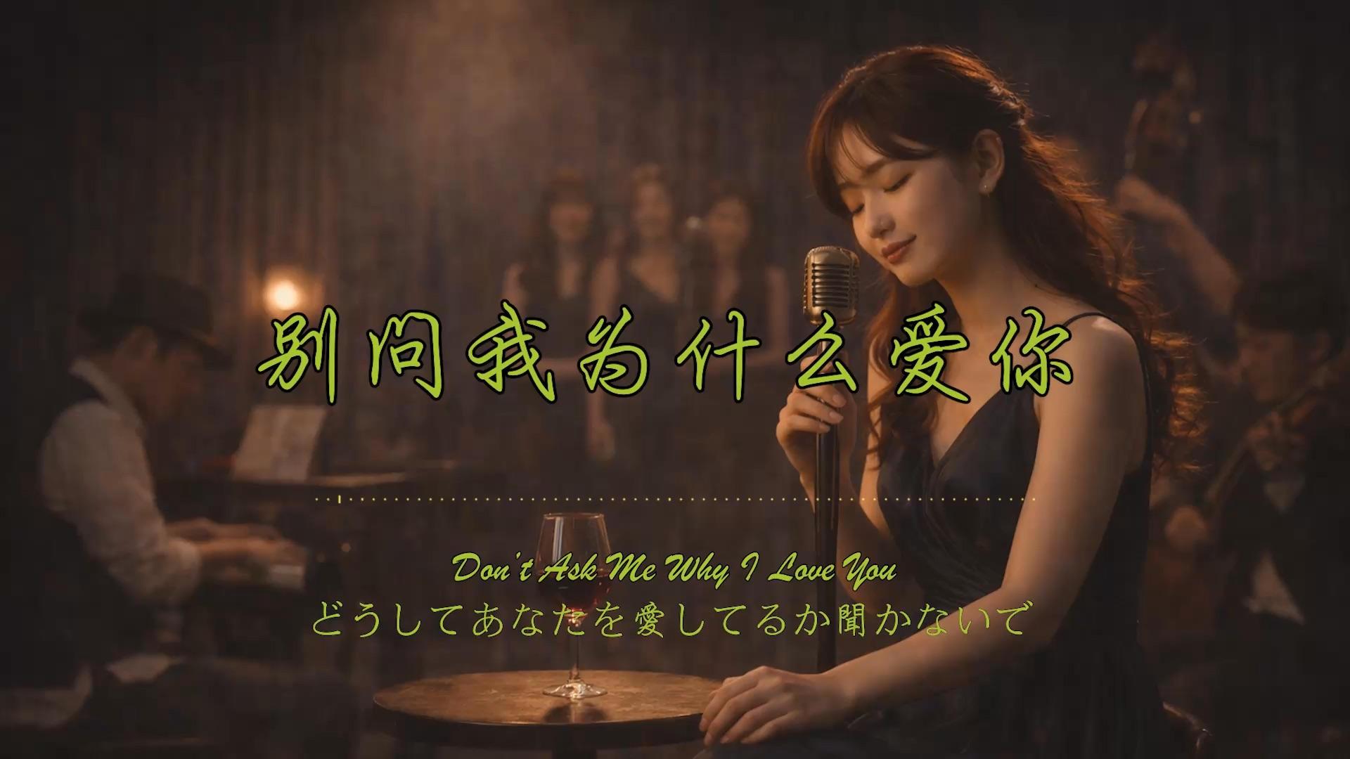 别问我为什么爱你（摇摆爵士版）封面