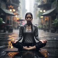 Yoga Droplets: Rain Binaural Rhythms