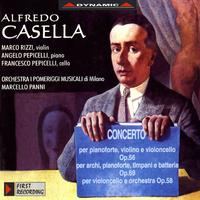 CASELLA: Triple Concerto / Concerto for Piano, Timpani, Percussion and Strings / Cello Concerto