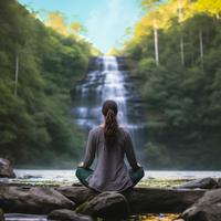 Waterfall Serenity: Music for Meditation