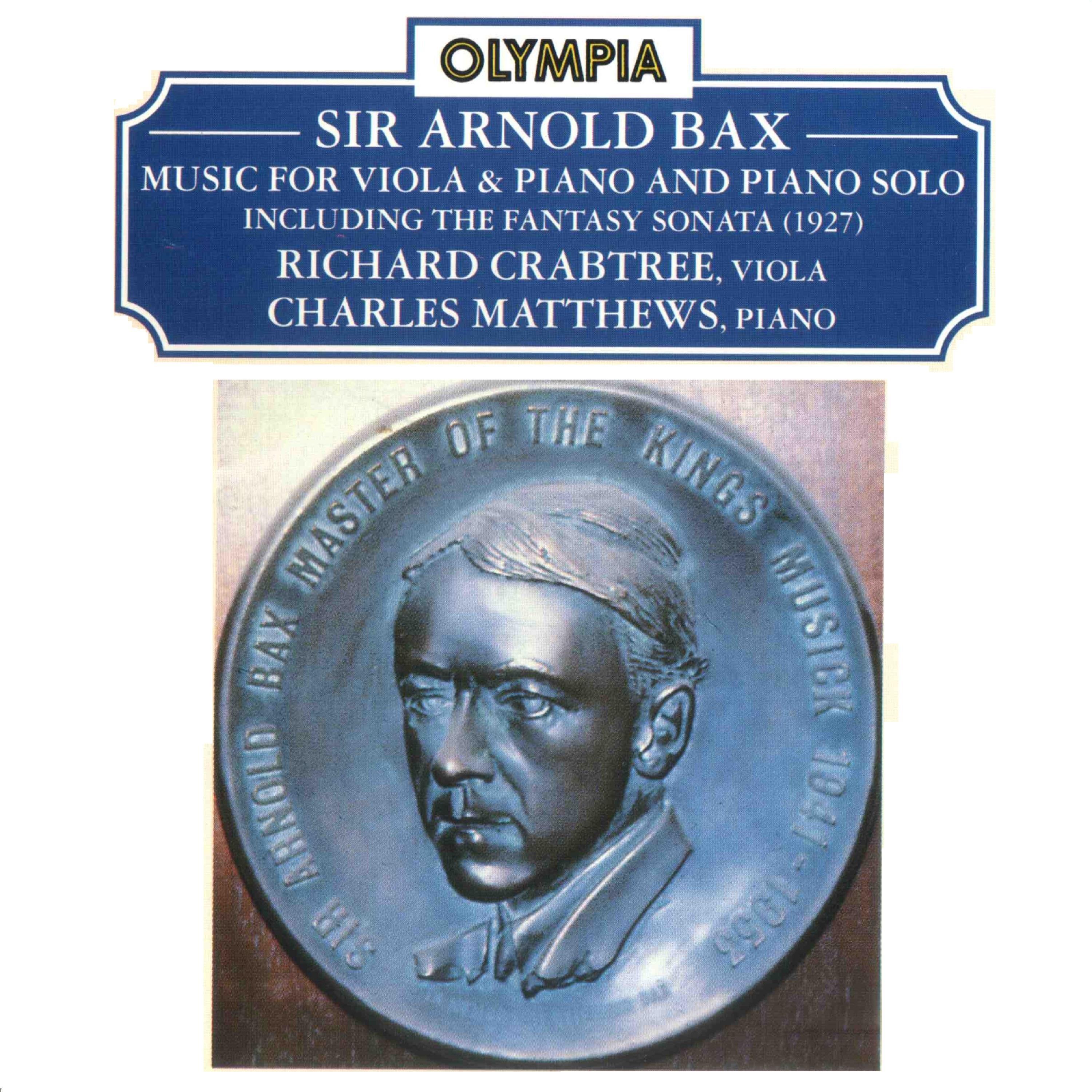 Fantasy Sonata for Viola and Piano: I. Allegro molto - Andante