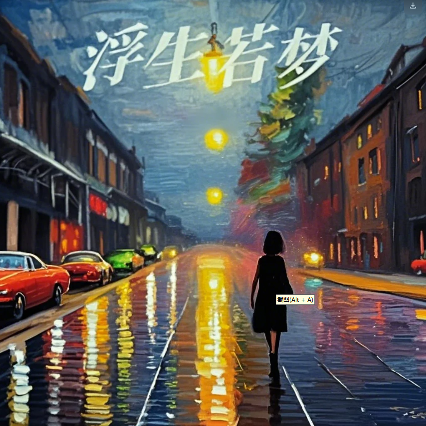 浮生若梦 伴奏封面