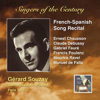 SINGERS OF THE CENTURY - Gérard Souzay (A French-Spanish Song Recital) (1956)