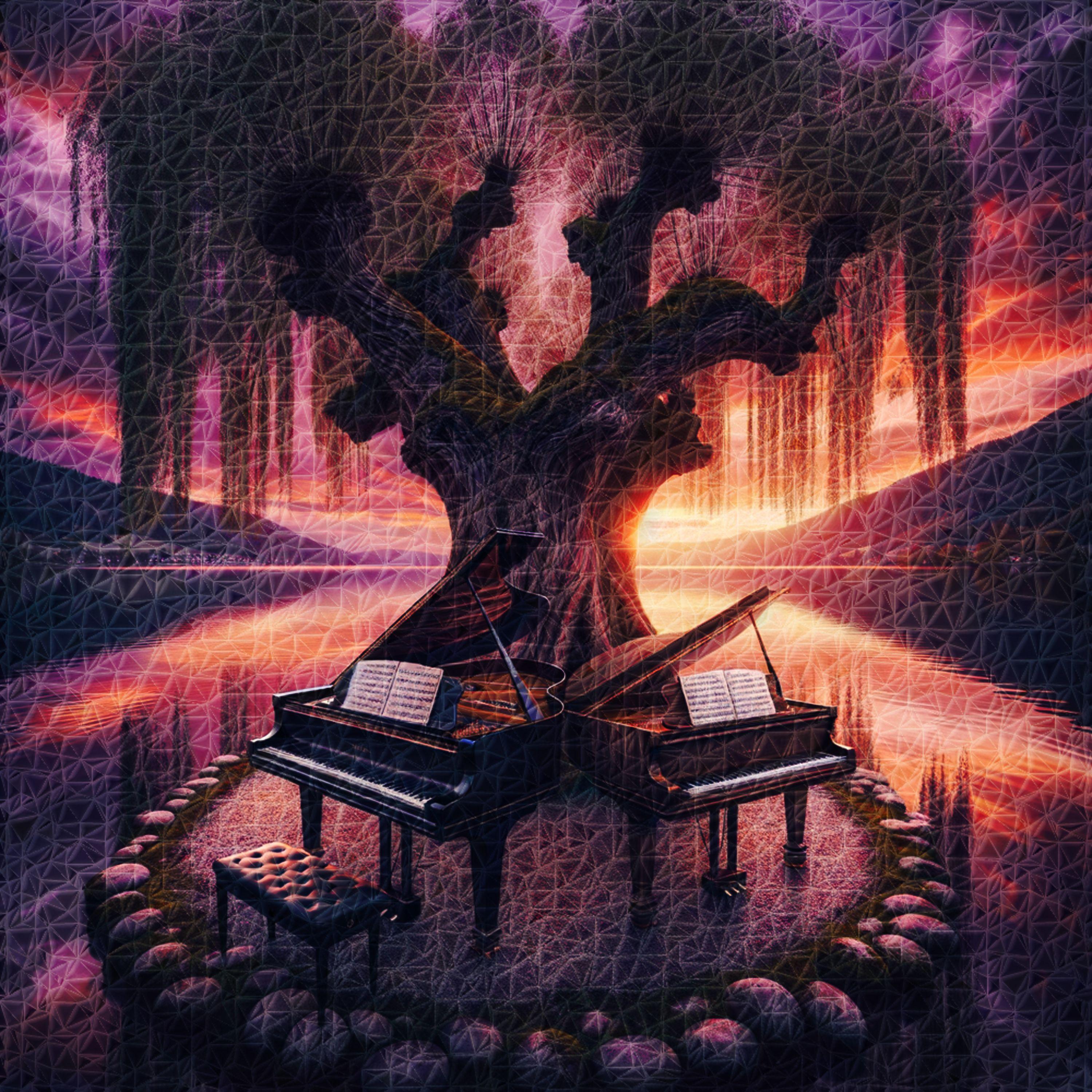 Piano Conversations at Sunset