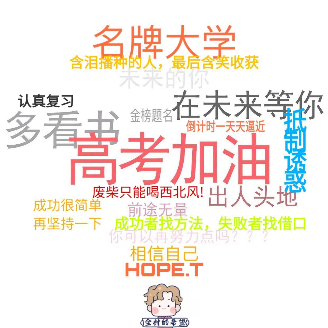 中 高考必胜:加油!封面