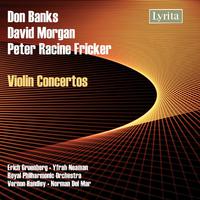 Fricker, Morgan & Banks: Violin Concertos