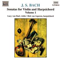 BACH, J.S.: Sonatas for Violin and Harpsichord, Vol.  1