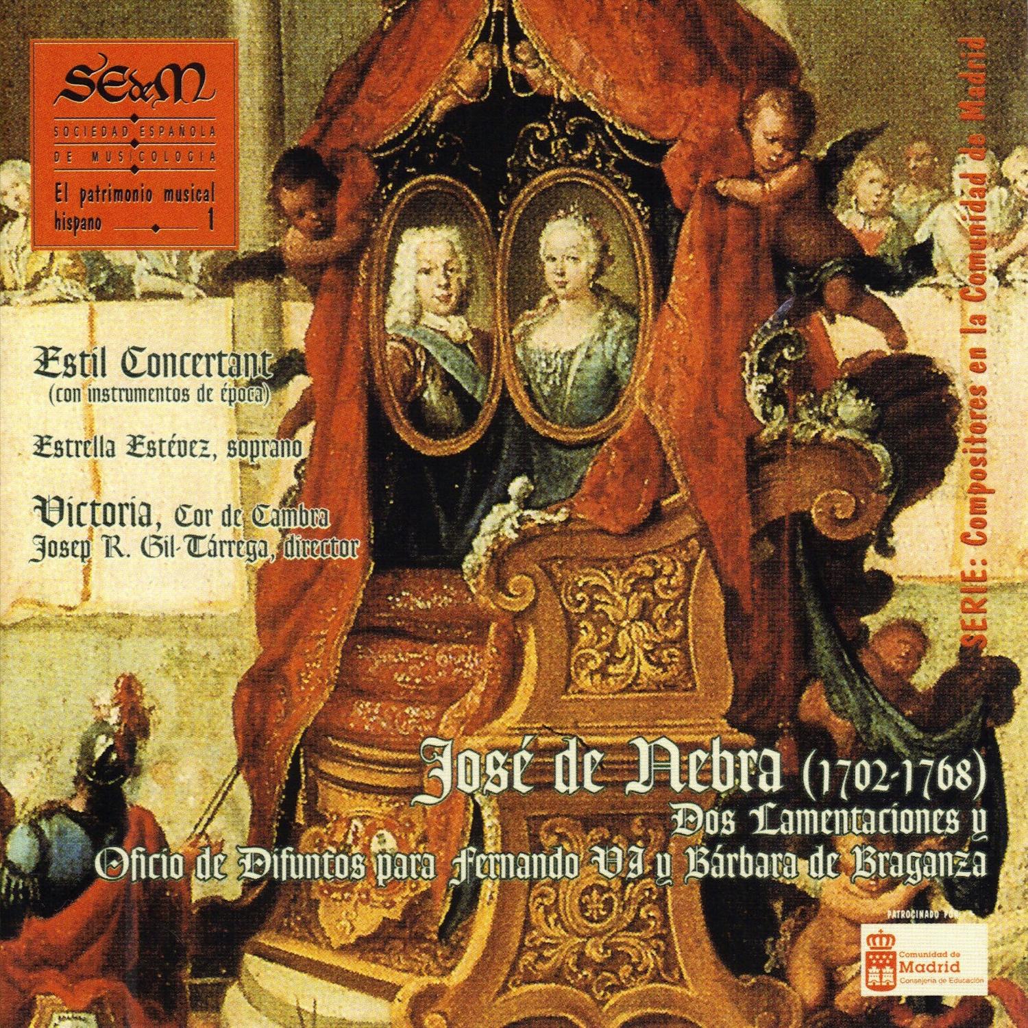 Oficio de Difuntos para las Honras de Fernando VI y Bárbara de Braganza: Invitatorio (polifonía), Regem Cui Omnia Vivunt: Allegro Non Presto / Salmo [94] (canto Llano), Venite Exsultemus... / Inv...